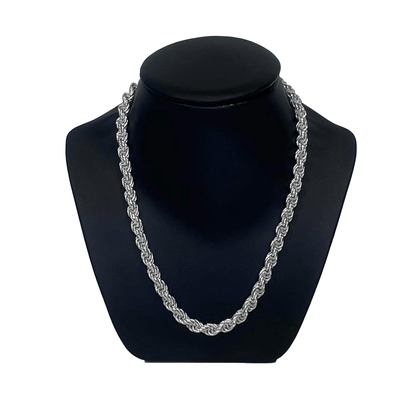 7mm Sterling Silver Rope Chain