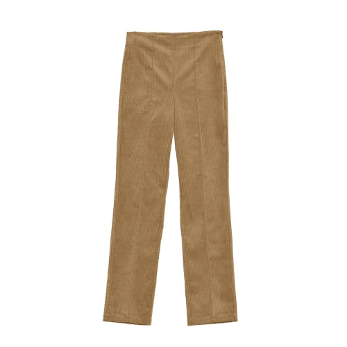 Straight Leg Leggins Corduroy