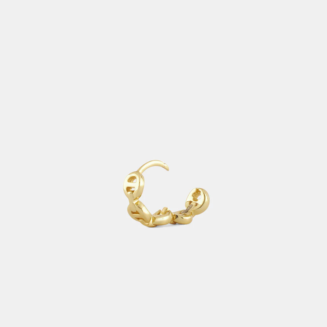 Wanted Hoop Earring Gold