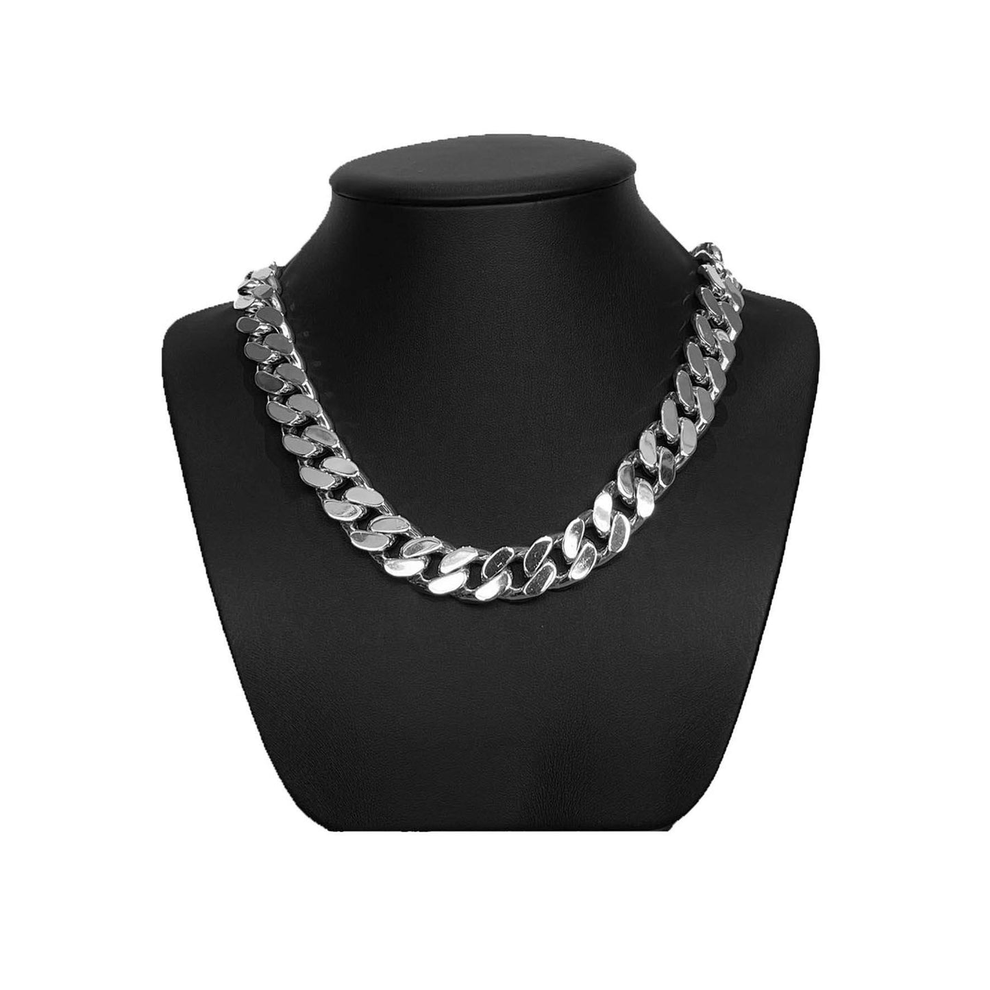 15mm Sterling Silver Cuban Link