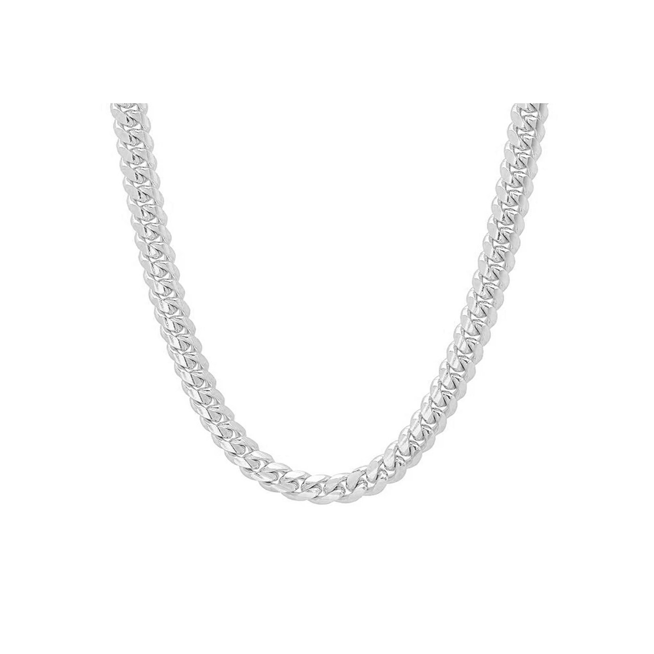 9mm Sterling Silver Cuban Link