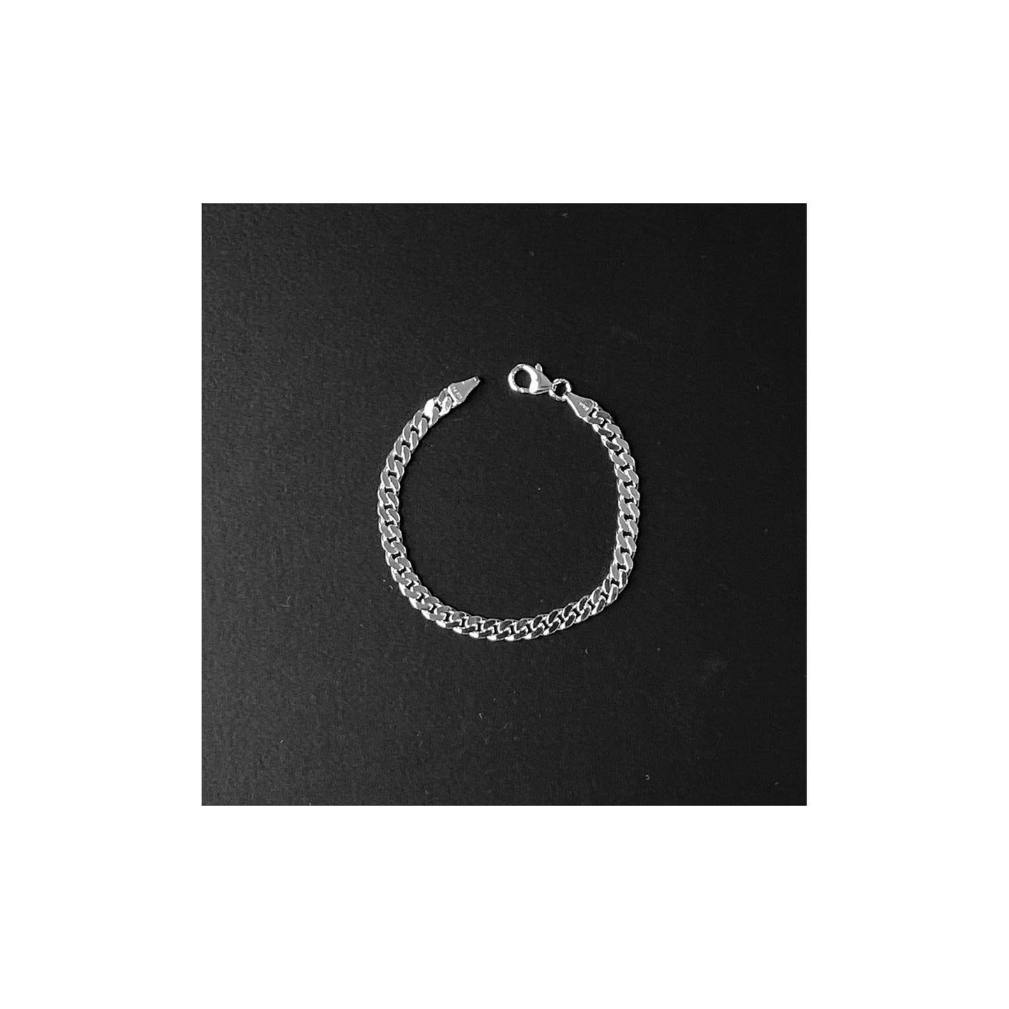 5.3mm Sterling Silver Cuban Bracelet