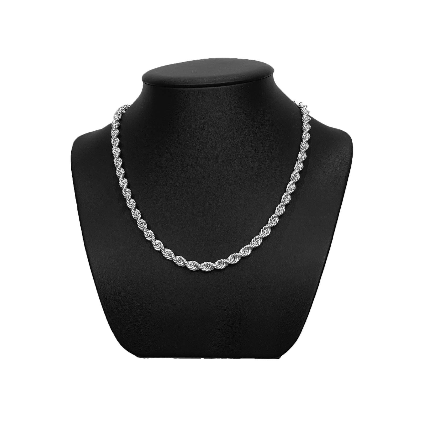 4.5mm Sterling Silver Rope Chain – FUTURSTORE