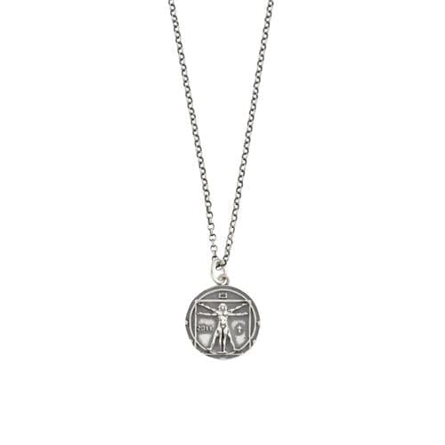 Vitruvian Man Necklace