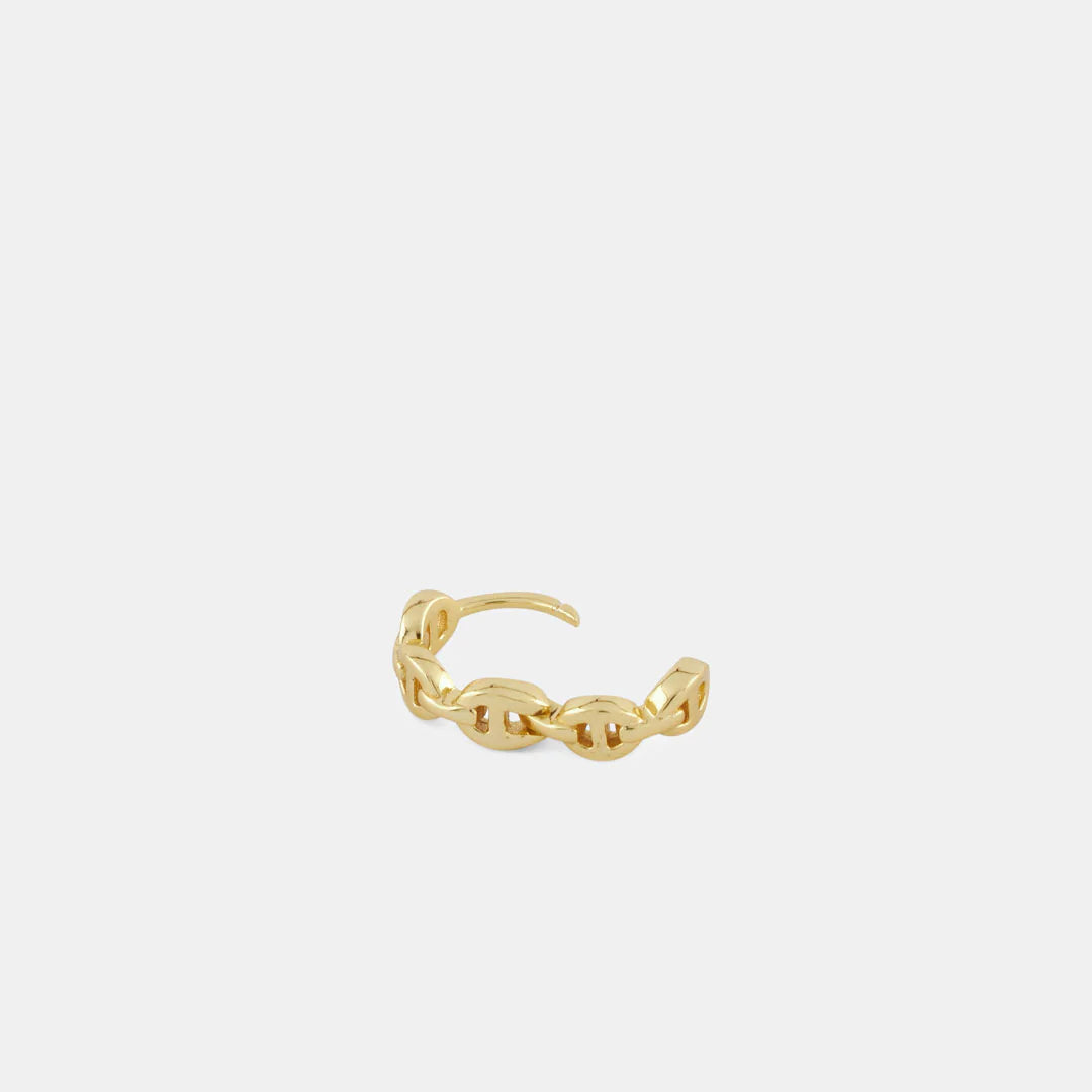 Wanted Hoop Earring Gold