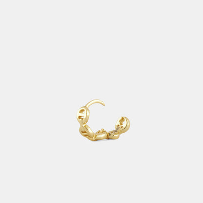Wanted Hoop Earring Gold