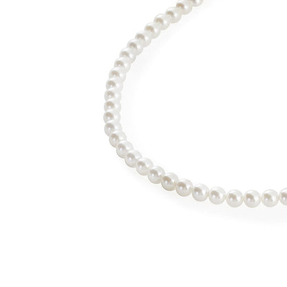 Silver Pearl Necklace