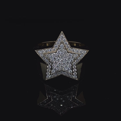 Chunky Star Ring