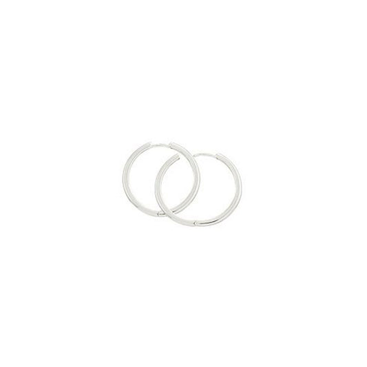 Silver Hoops - 20mm