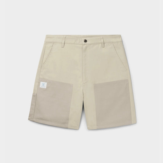 Beige Mevani Shorts