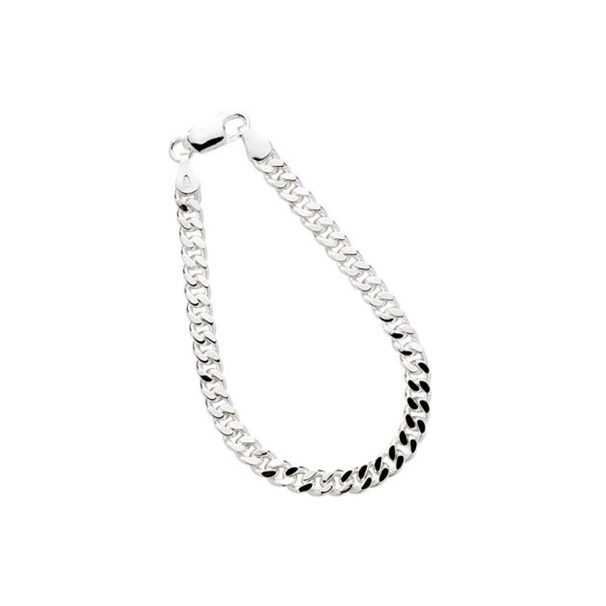 5.3mm Sterling Silver Cuban Bracelet