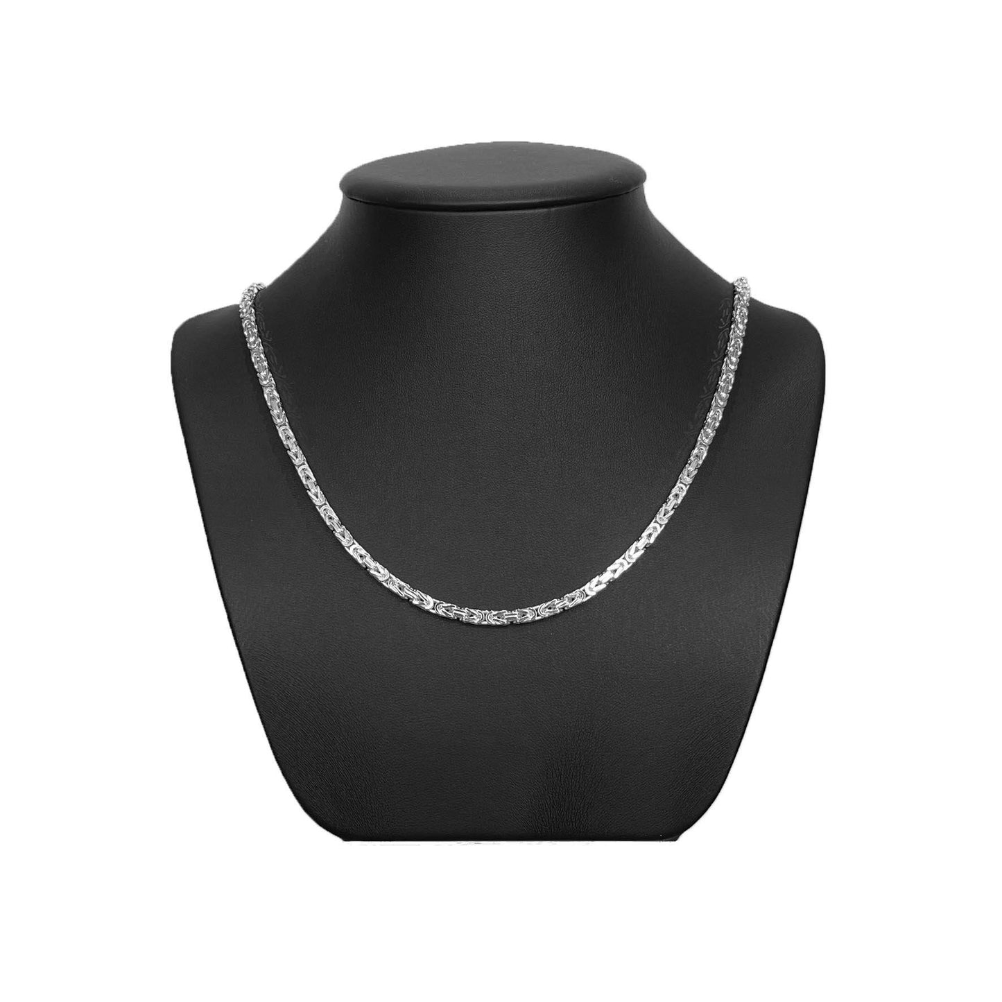 3.2mm Sterling Silver King Chain